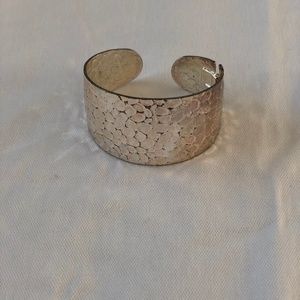 Silver Metal Cuff